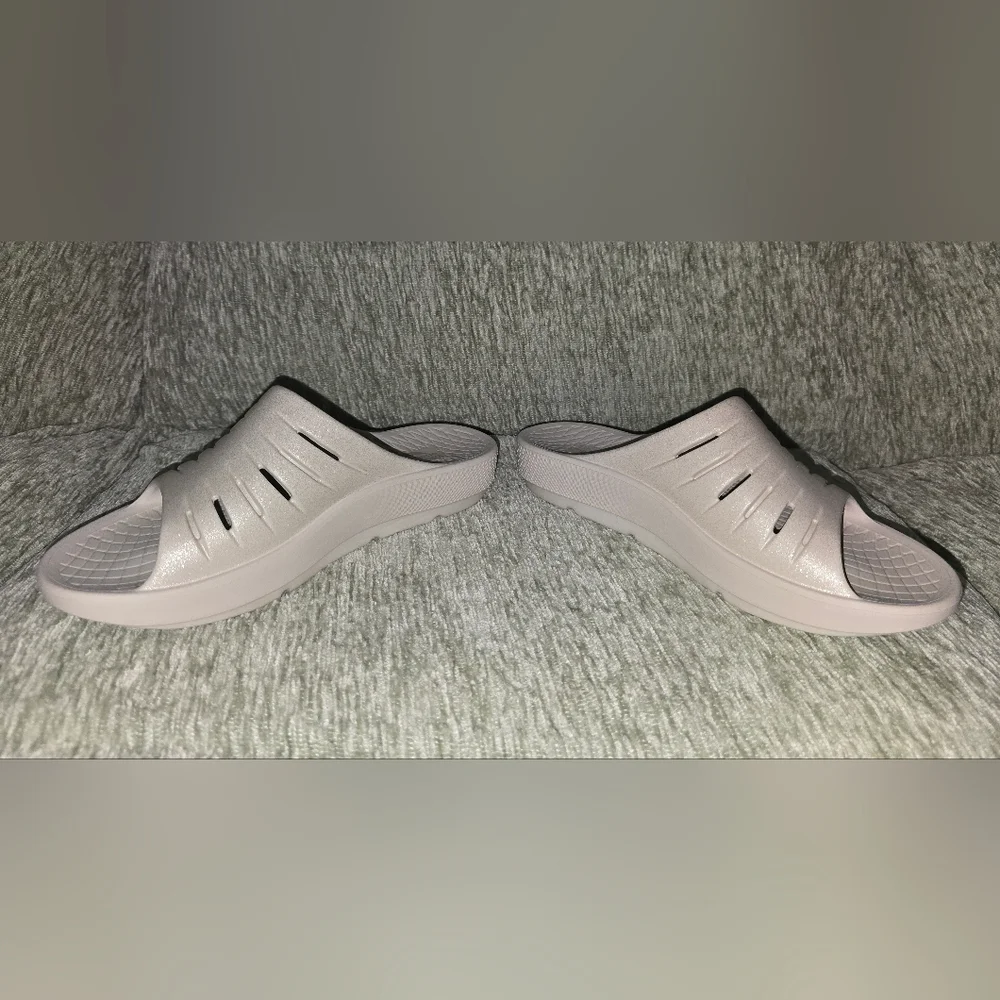 Skechers Go Recover Archfit Cream Sparkles W9 - Picture 8 of 9